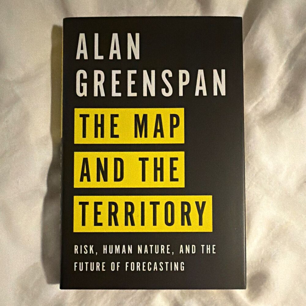 The Map and the Territory by Alan Greenspan Hardcover Nonfiction Forecasting
